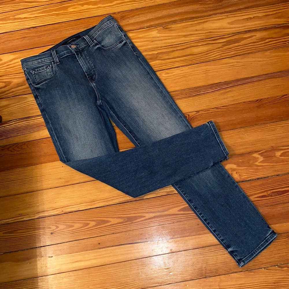 J Brand Ruby High Rise Crop Jeans